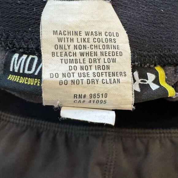 Womans Under Armour Semi Fitted Sweat Pants Gray M Combine training Blue Stitch - Picture 9 of 9